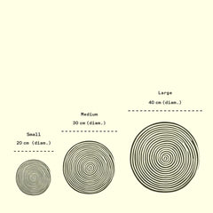 Size chart for products in Intango Signature Series